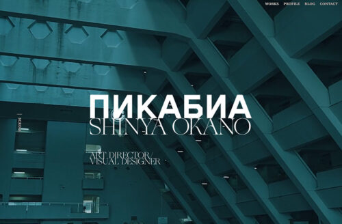 SHINYA OKANO / Art Directer_Visual Designer