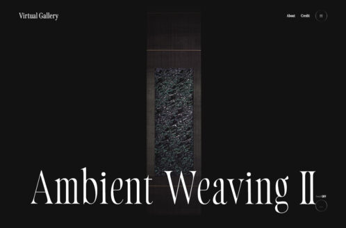 Ambient Weaving Ⅱ