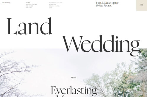 landwedding 軽井沢の前撮り・フォトウェディングは森の中