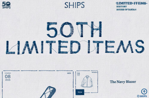 50th Anniversary｜株式会社シップス