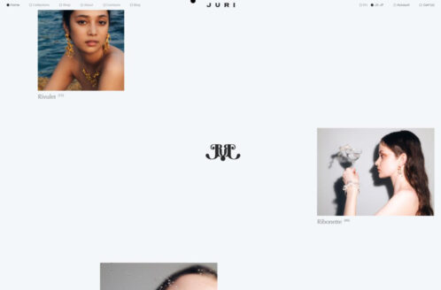 JURI | 時計・アクセサリーのWebデザイン