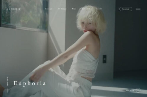 Euphoria | 実店舗・商業施設のWebデザイン
