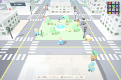 歩いて遊べる3DボクセルWebサイト — AMIX TOWN