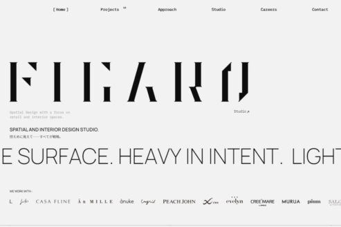 FIGARO | デザイン事務所・制作会社のWebデザイン