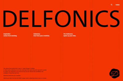 デルフォニックス – DELFONICS | 企業サイト・事務所・ビジネスのWebデザイン