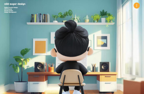 Mildsugar Design | ポートフォリオのWebデザイン